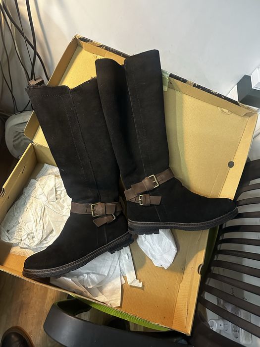 Замшевые сапоги keddo 40 размер