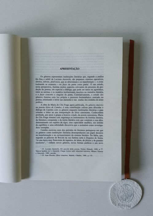 Os géneros maiores na poesia lírica de Camões