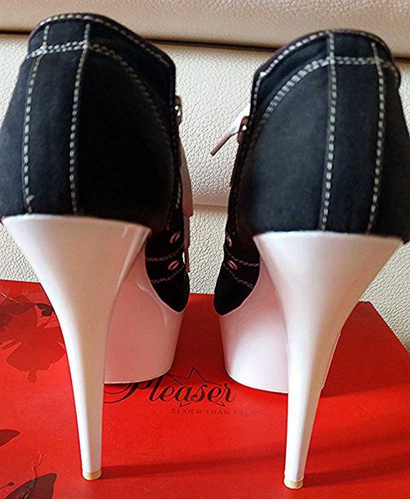 Стрипы единички Pleaser Ботинки размер 39-40 Стріпи одинички Черевики Стрипи