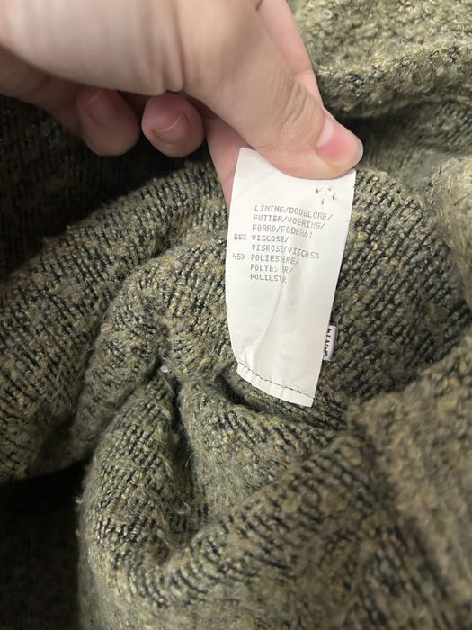 Damska luźna kurtka baranek na guziki