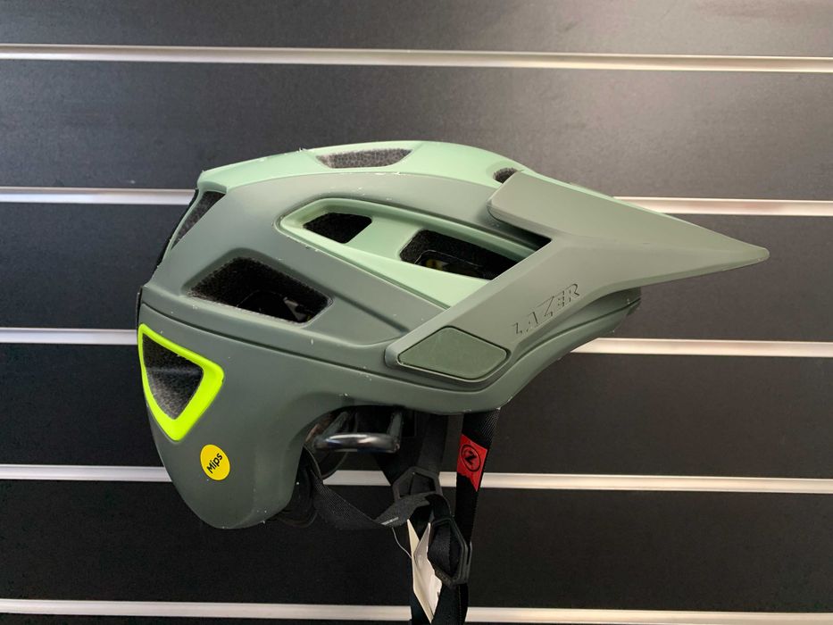 Kask Lazer Jackal MIPS, M (55-59), Matt Dark Green, Powystawowy