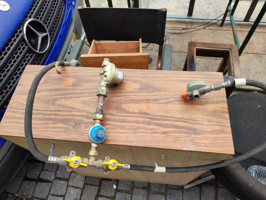 Redutor Manómetros Válvula de Gás