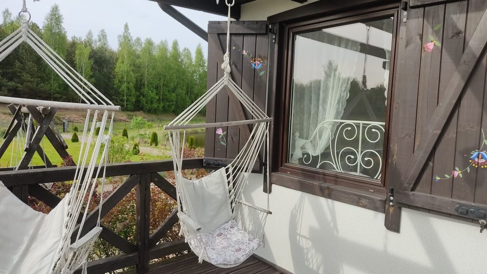 Domek z sauną i basenem na Kaszubach