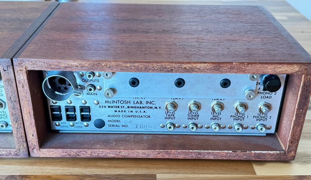 Mcintosh C8+C8Stereo