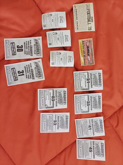 Lote com mais de 550 cromos do Sporting Clube de Braga Panini