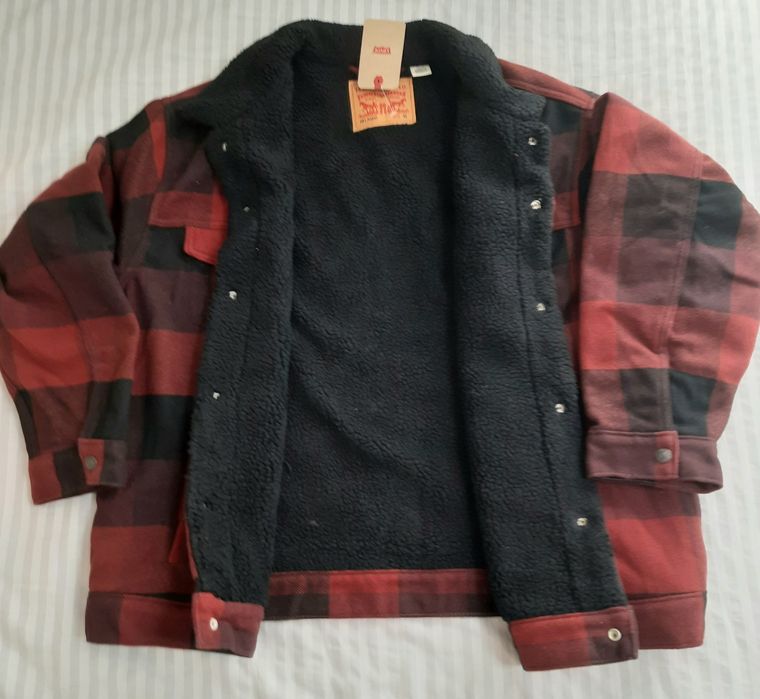 Куртка Levi's Sherpa Trucker оригінал утеплена, нова XL