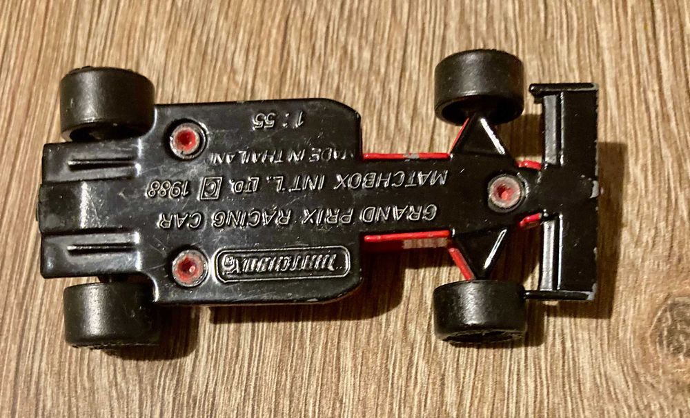 Grand Prix Racing Car 1:55 UNBOXED Matchbox 1988