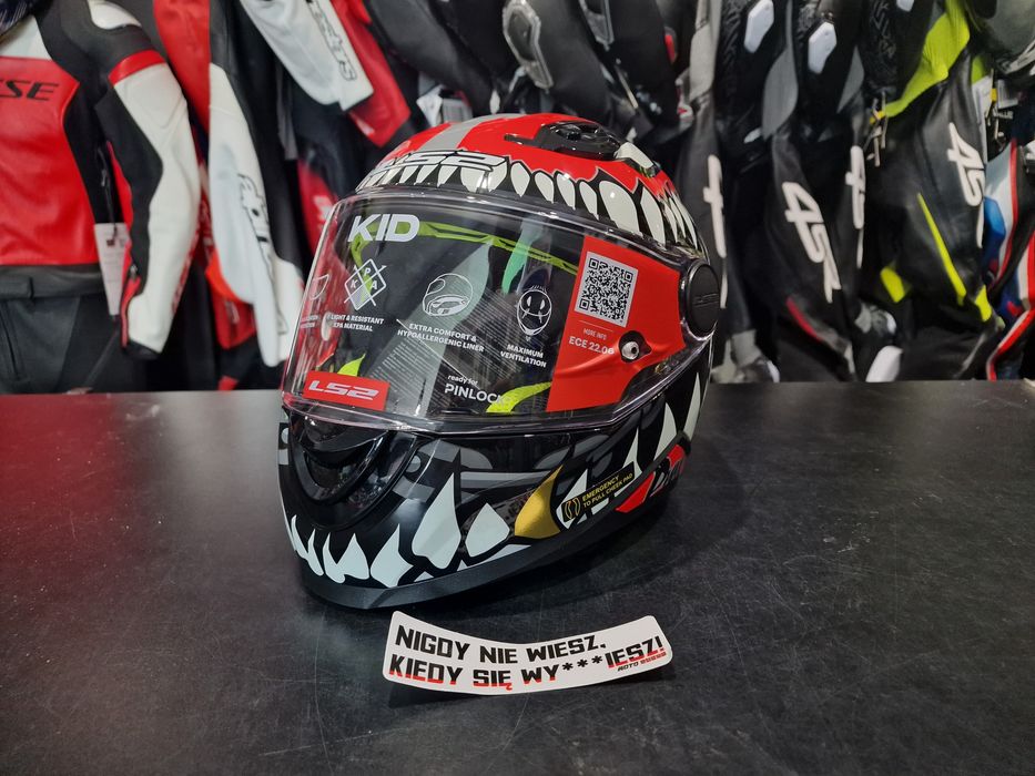 Kask LS2 FF812 Kid Punk (Dziecięcy) 'S 'M 'L !Promocja!