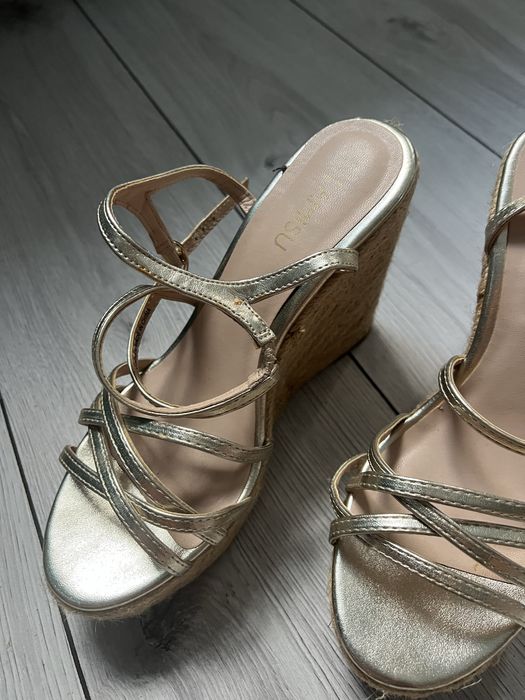 Buty koturny sandaly 38