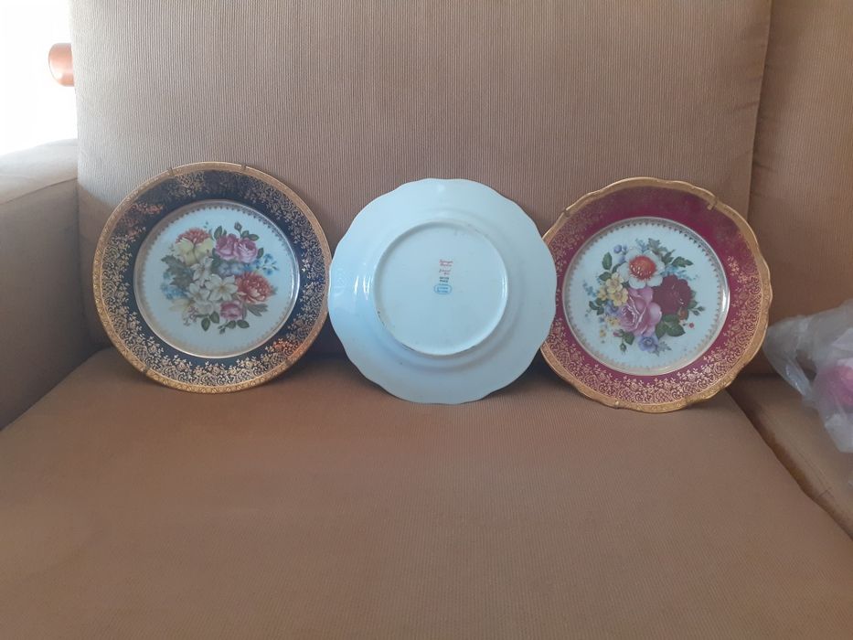 Pratos Limoges de colecção