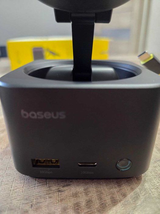 USB-хаб з Бездротовою зарядкою Baseus 7in1 MagPro Series 2