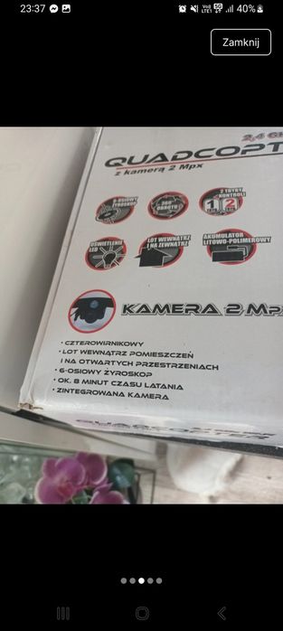 Quadcopter  z kamerka