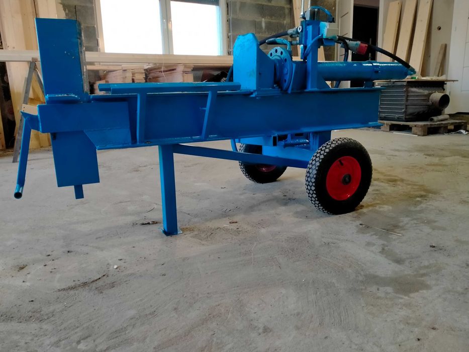 Łuparka Do Drewna Hydrauliczna Elektryczna Lub Spalinowa Mocna  Wieluń Transport Cała Polska