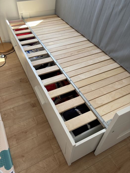 Vendo cama solteiro extensível casal