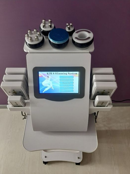 Аппарат вакуум.массажа, RF, кавитации, лаз.липолиз KIM-8 Рассрочка