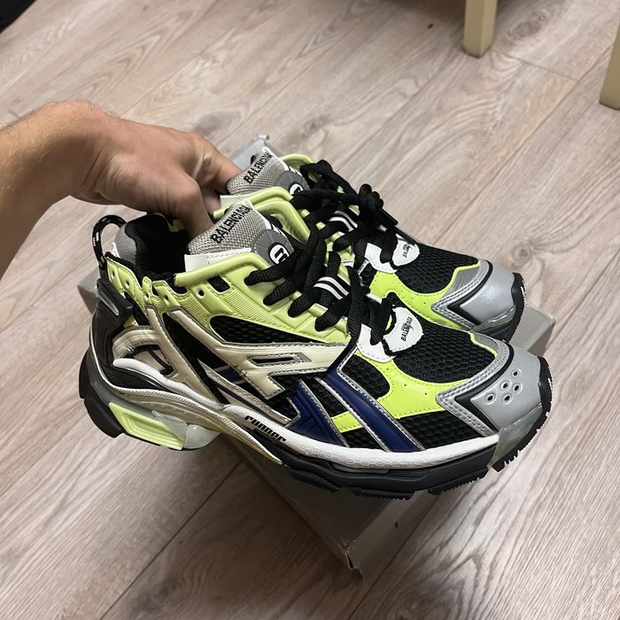 Чоловічі кросівки Balenciaga Runner 7.0 Black Green