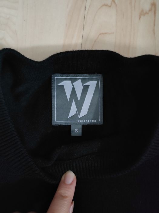 Sweter super skład kaszmir merino bawełna wiskoza Wólczanka 36 S