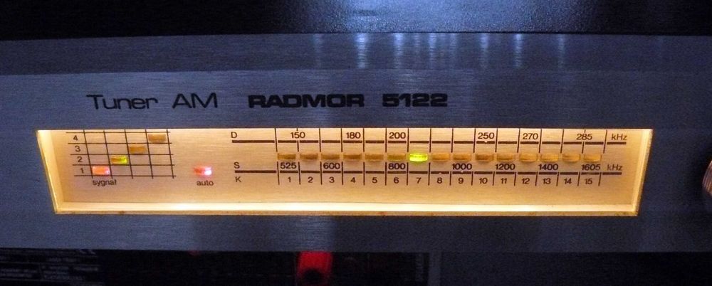 Tuner Radmor 5122 Srebrny