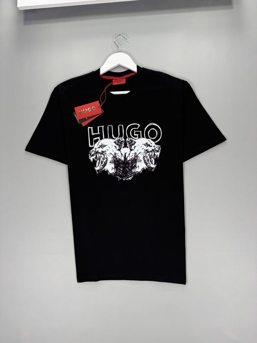 Чоловіча футболка Hugo Boss big logo мужская футболка