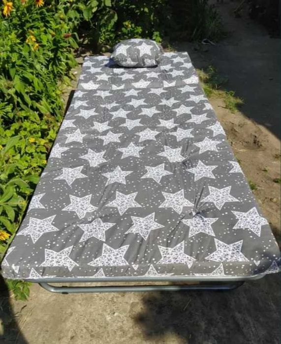 розкладачка марія м 60 розкладне ліжко зручне, легке та надійне