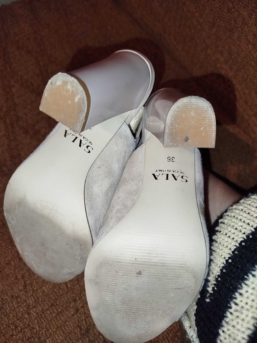 Sandały beżowe Sala r. 36