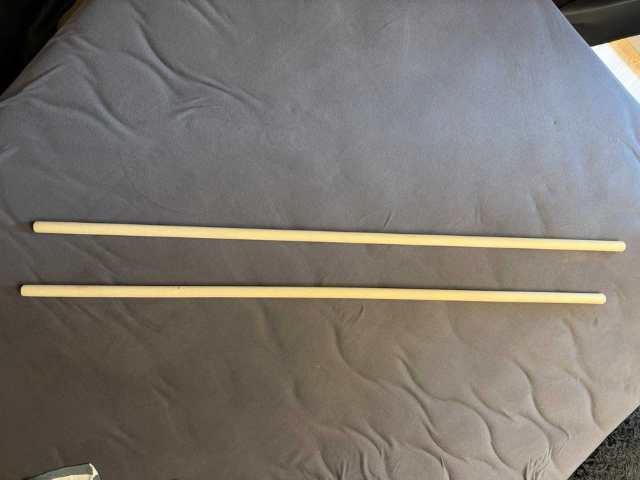 2x Kij JO 128 cm (Jak Nowe!) + Pokrowiec Bushi na broń (140 cm)