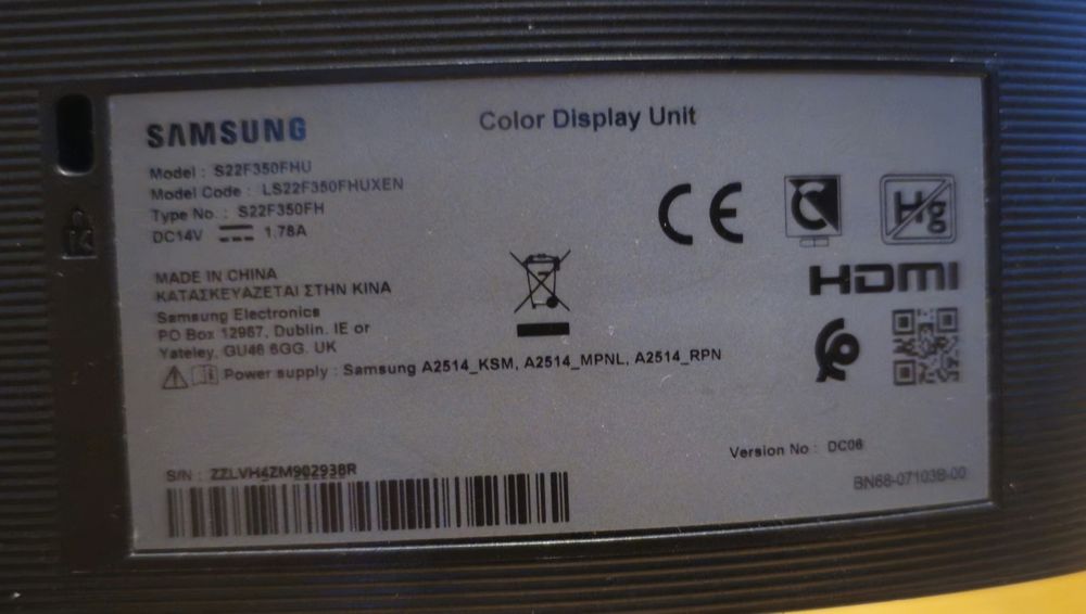 Samsung S22SF350 22cale