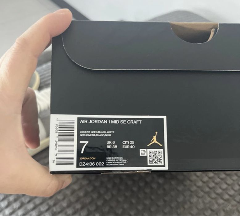 Air Jordan 1 Mid Se Craft Nike