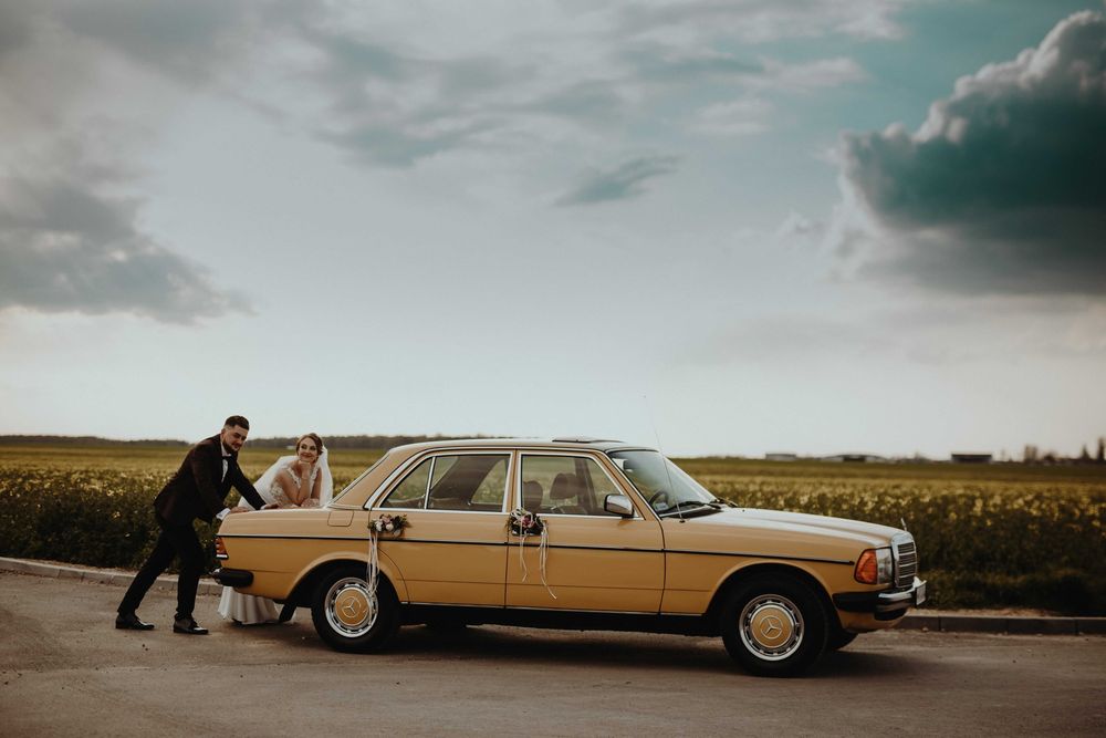 Auto do ślubu zabytkowy Mercedes-Benz WYNAJEM