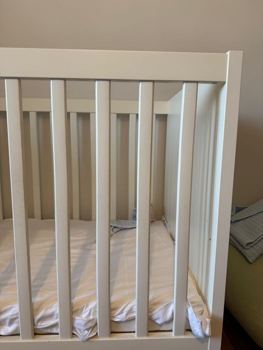 Berço bebé ikea branco