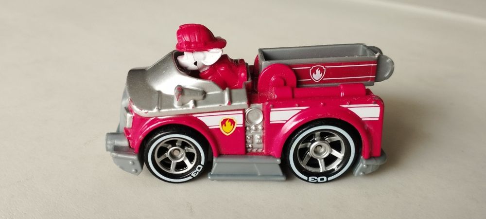 Mini veículo Patrulha Pata - carro metálico