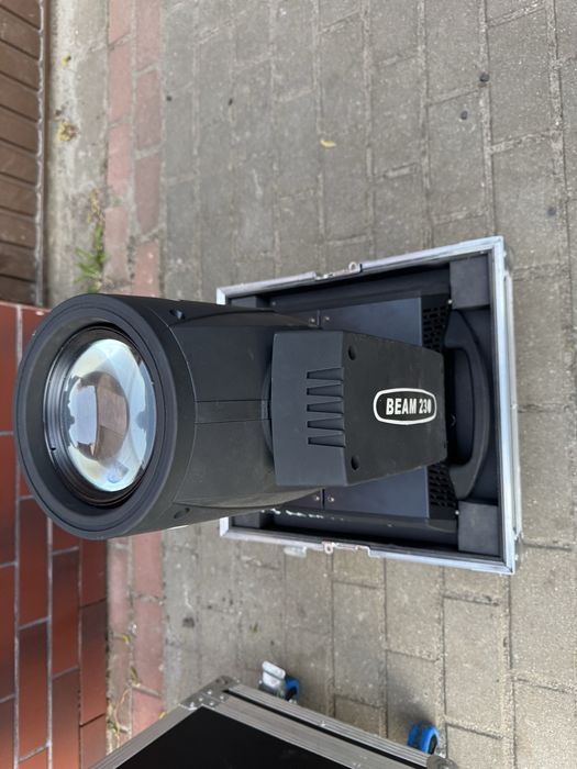 Głowy ruchome estradowe beam 230 vat plus case 4 szt komplet zestaw