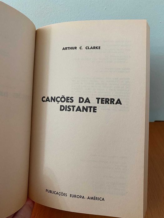 Canções da Terra Distante - Arthur C. Clarke