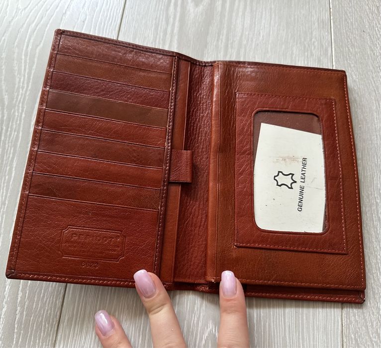 Zestaw portfeli organizer notatnik skorzane skora Wittchen elegancki