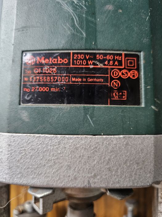 Фрезер Metabo(Germany!)