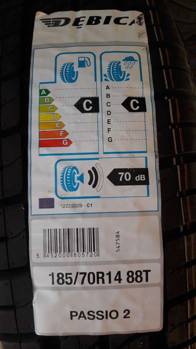 2szt nowe opony letnie 185/70R14 Dębica Passio2 Warszawa