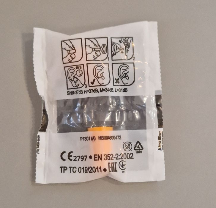 Zatyczki do uszu nowe