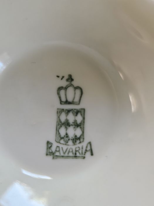 Zestaw porcelanowy Trio BAWARIA.