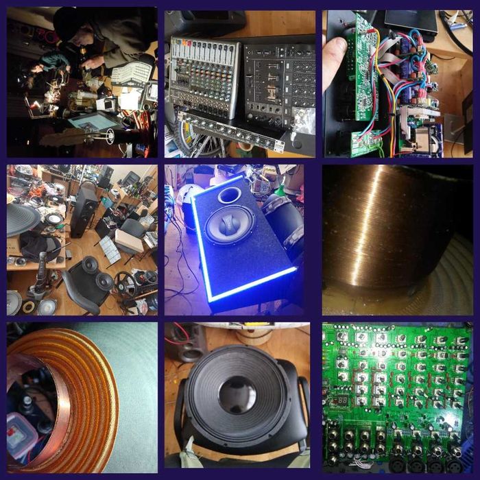 Ремонт динамиков, штатных АВТО динаміків, Усилителей, Сабвуферов