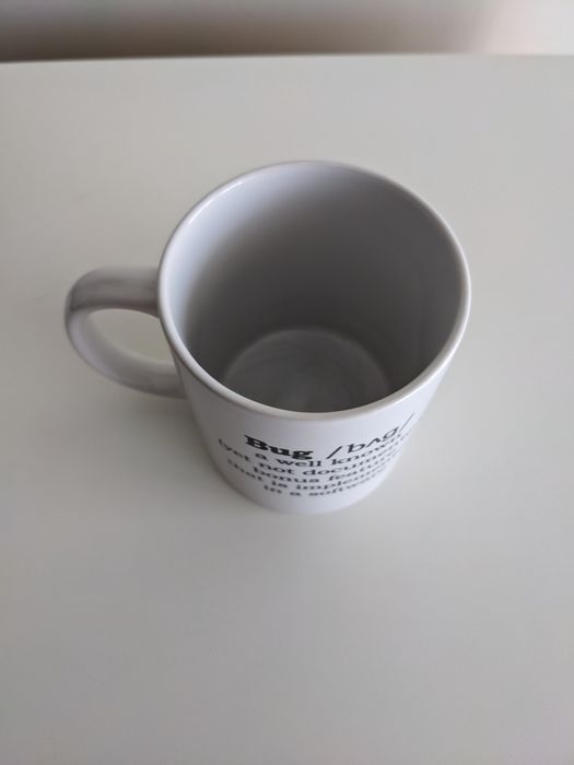 Kubek dla testera, programisty - bug