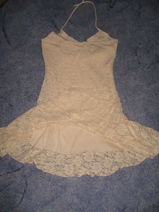 Сарафан для девушки Seven бежевый ажурный на подкладке пр-ва США