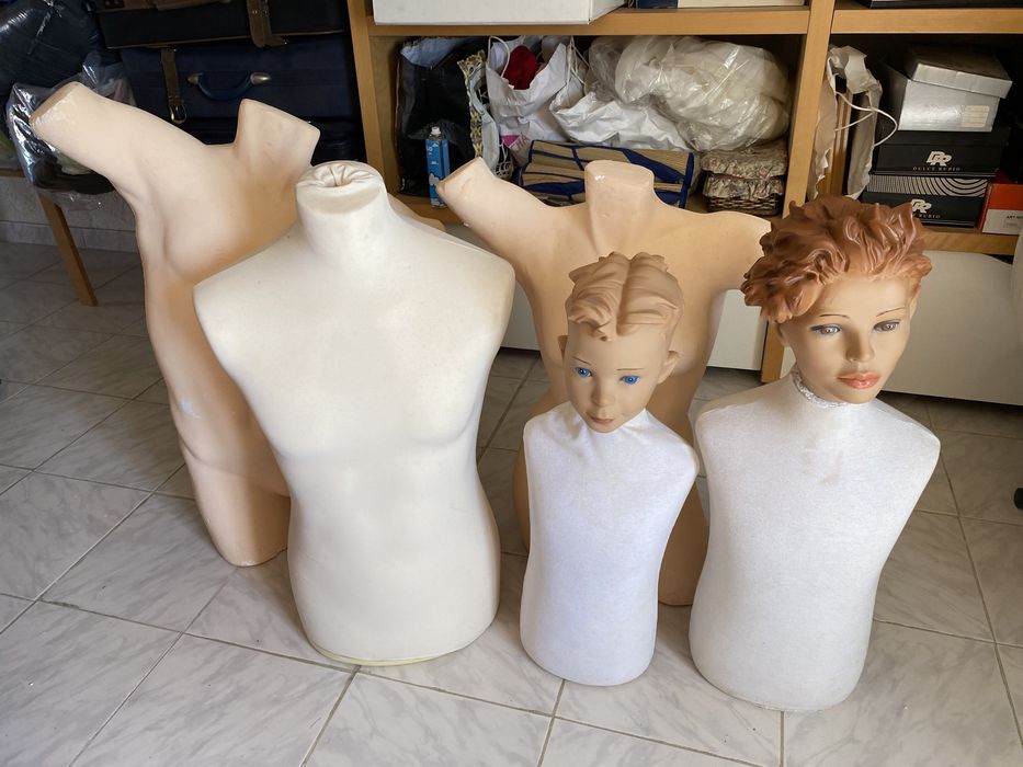 Manequins em bom estado