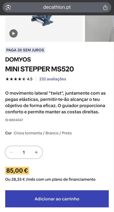 Stepper MS520 - Domyos - Decathlon