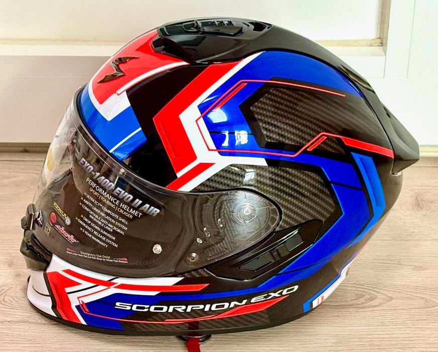 Capacete NOVO Scorpion EXO-1400 EVO II Air (31% Desconto) Tam L-XL