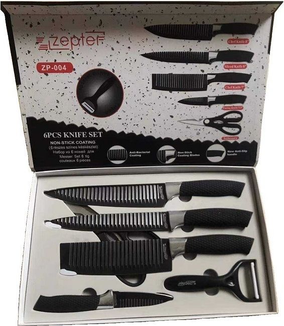 2x zestaw noży ZEPTEF