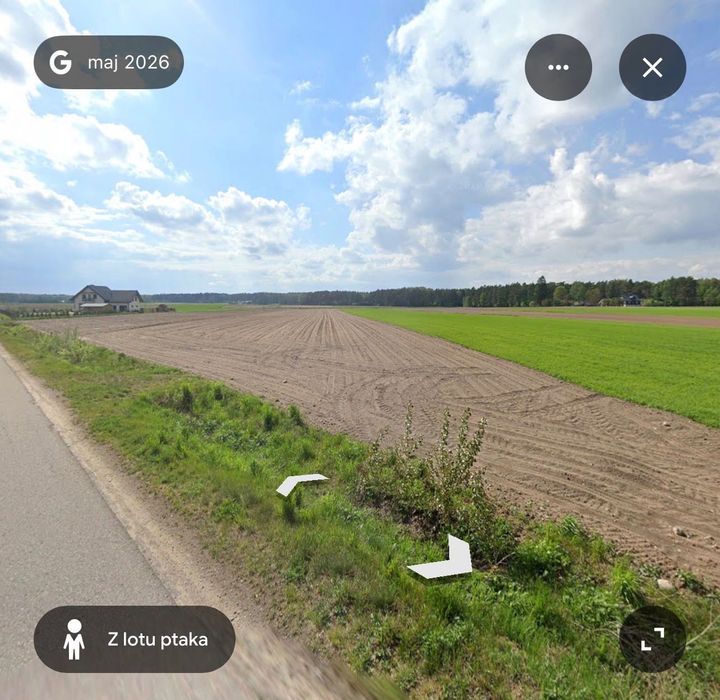 Działka 1,18 ha Tykocin – WZ, zabudowa zagrodowa