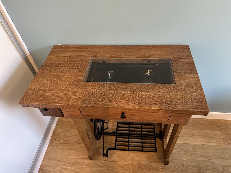 Stolik z maszyny do szycia, Łucznik