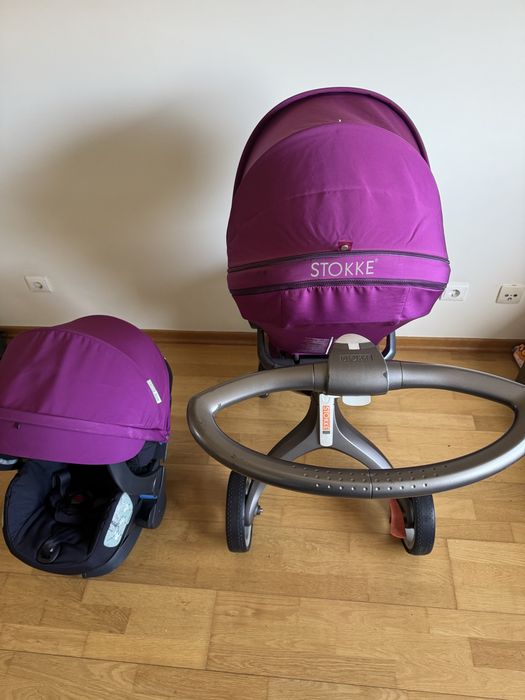 Stokke Xplory + BeSafe Izi Sleep + Base ISOFIX – Conjunto Completo