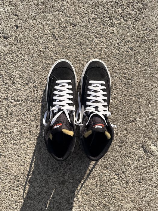 Nike Blazer Mid 77 Suede Black
