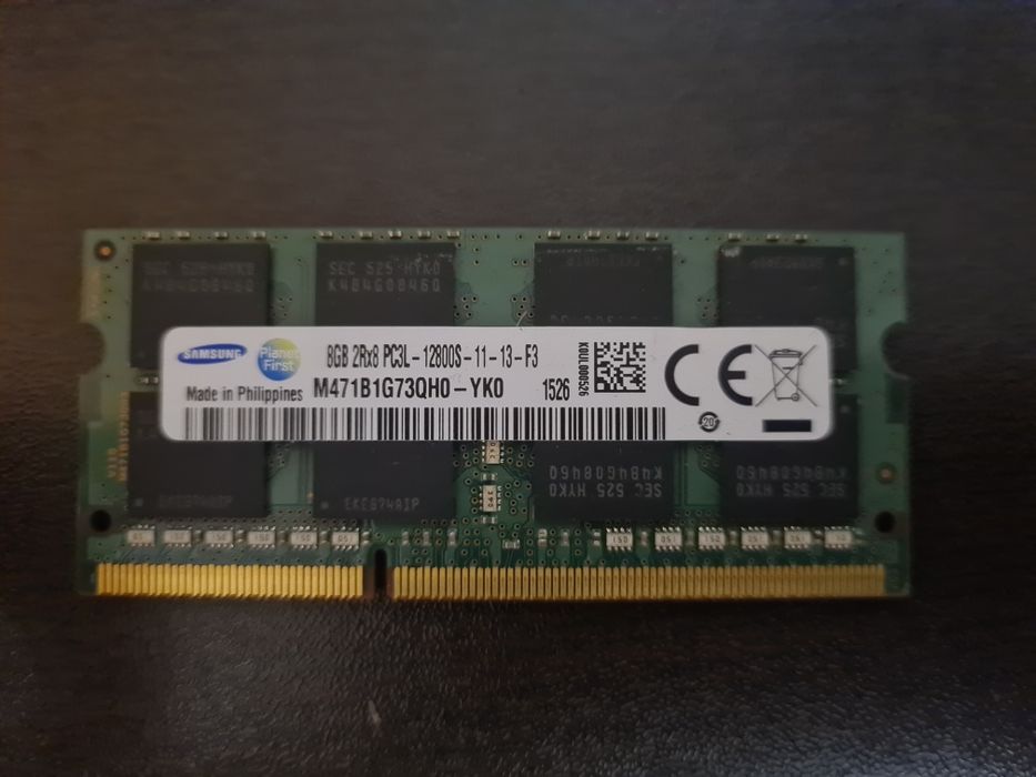Memórias RAM - 2x8GB DDR3L